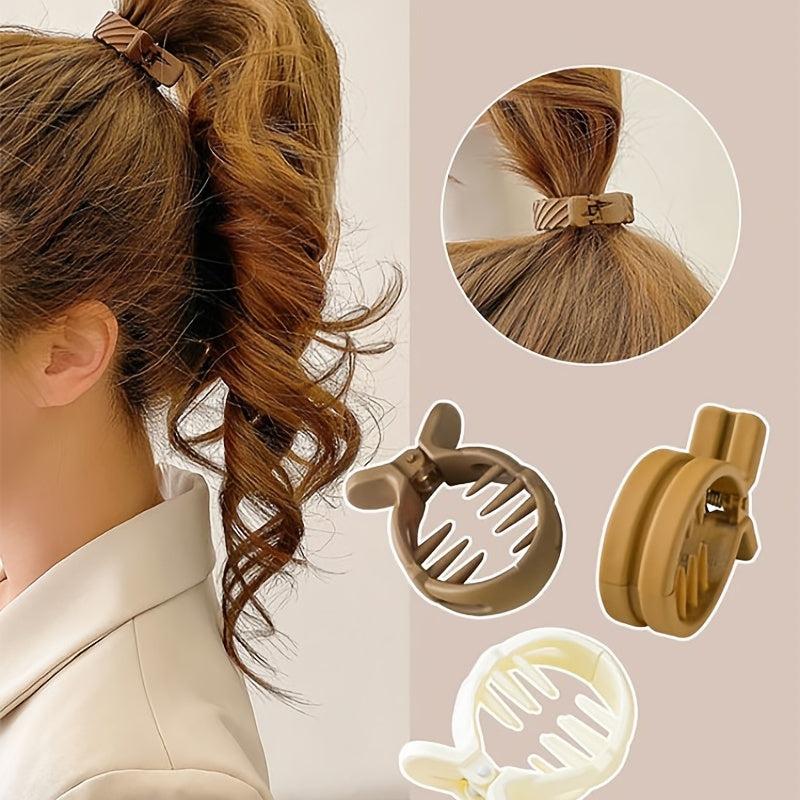 Matte Hair Claws Clip Non Slip Strong Hold Hair Jaw Clip