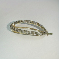 Brinie French Twist Hair Barrettes Glitter Banana Clip Bun Fixin