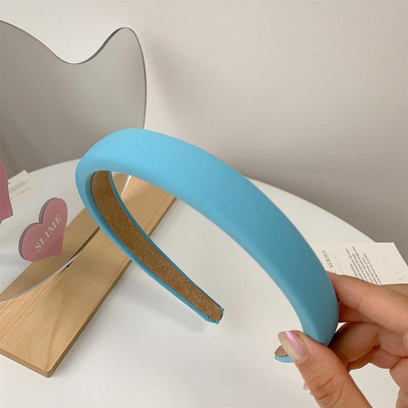 Chunky Padded Headbands Puffy Hairband For Women Sponge Wide Head Bands