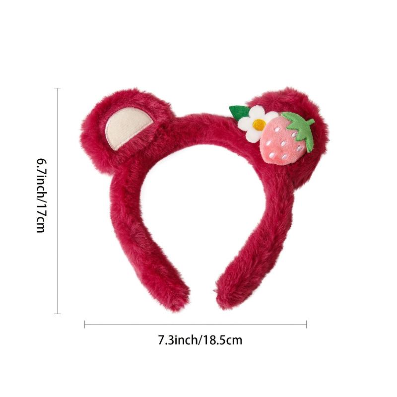 Bear Ears Headband Headdress Hair Hoops Makeup Headband Hair Accessories