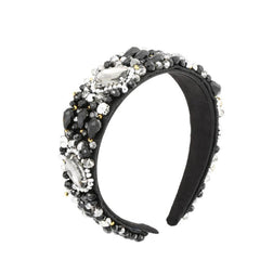 Colorful Glass Crystal Headband for Women