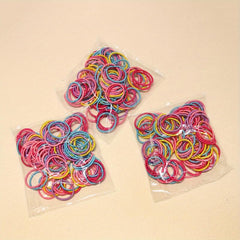 100-300pcs Hair Tie Rubber Bands for Baby Girls
