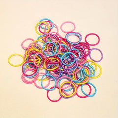 100-300pcs Hair Tie Rubber Bands for Baby Girls