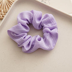 Daisy Pattern Hair Tie Fabric Large Scrunchie Hair Ponytail Streamer