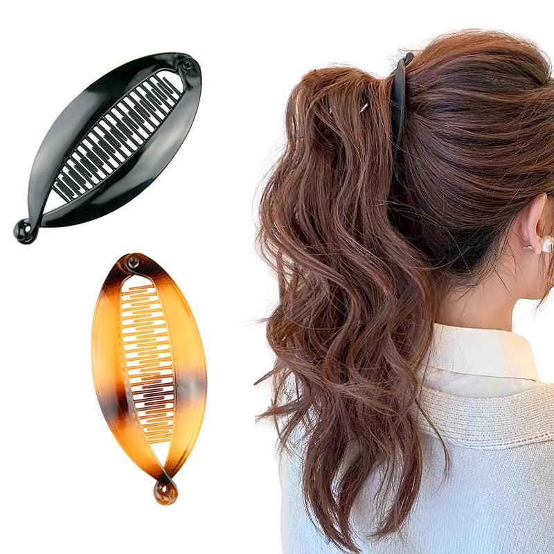 Vintage Banana Clip Hair Clip Ponytail Holder Hair Styling Tool