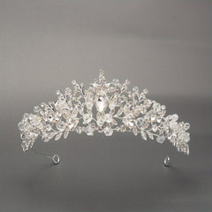 Rhinestone Crystal Headband Tiara Queen Princess Crown Wedding Hair Accessories