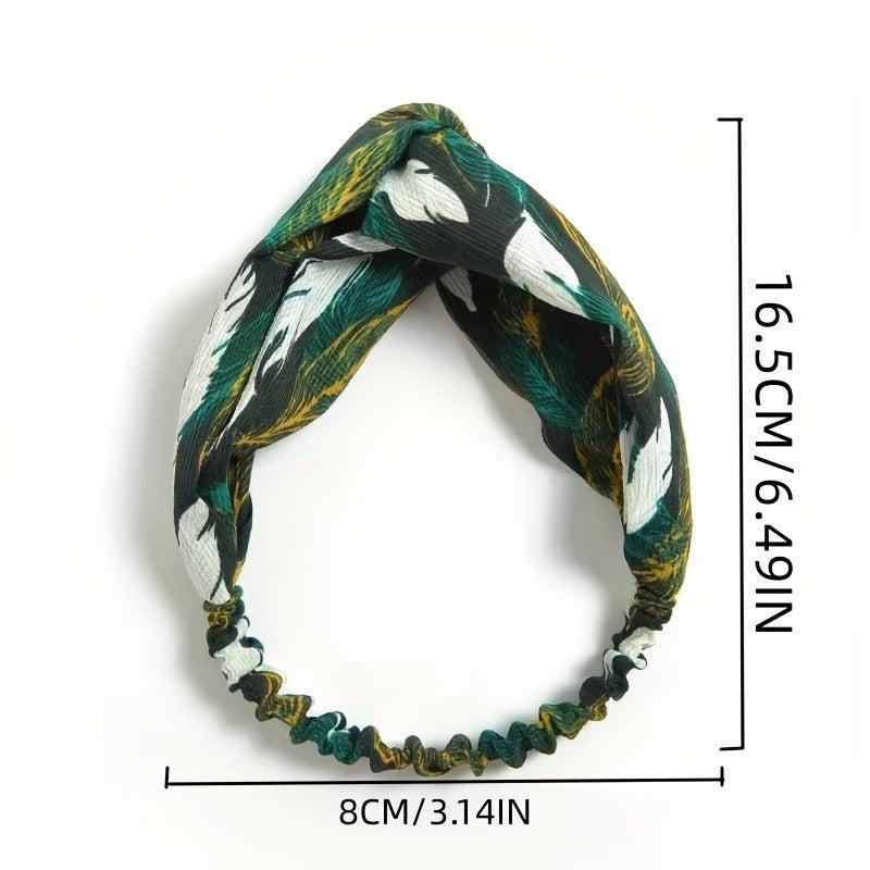 Vintage Makeup Headband Hair Band Elastic Soft Stretchy Wrap Hair Accessories