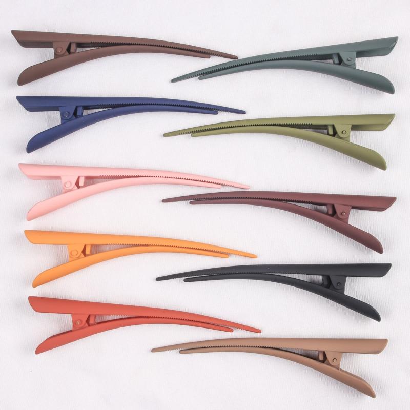 10 Pcs Large Frosted Duckbill Hairpins Hair Accessories Set