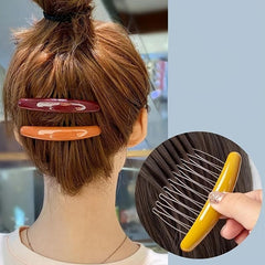 5pcs Solid Hair Side Combs Styling Hair Comb Teeth Hair Combs Hold Hair Clips