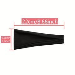 Soft Elastic Hair Band Sports Headband Yoga Running Sweatband