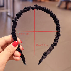 Pleated Headband for Daily Use
