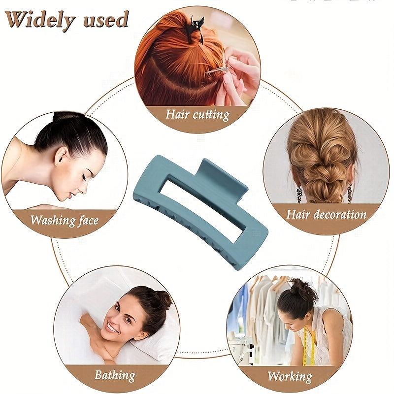 5pcs Hair Claw For Women Thick Hair Accessories