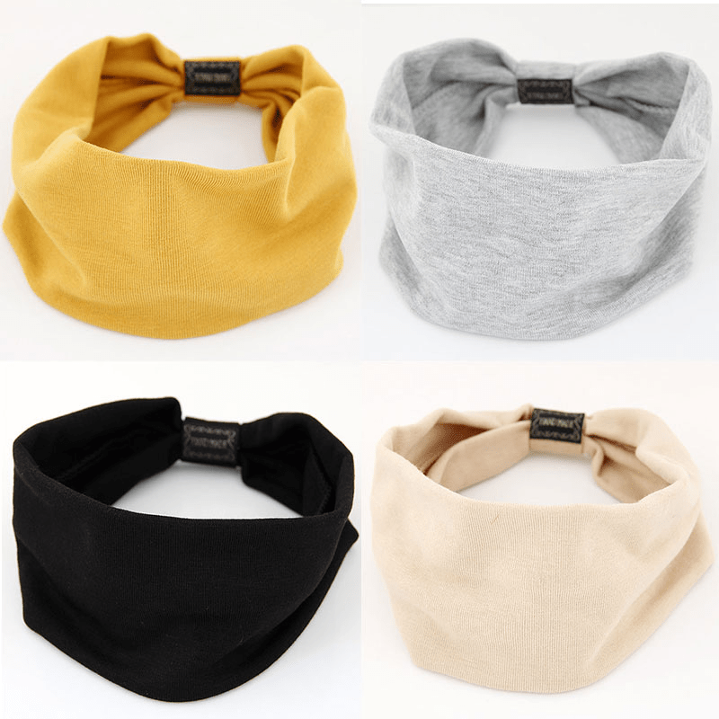 Wide Headband Headdress Turban Hair Accessories