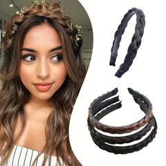 Braided Headband Non-slip Hair Band - Women Hair Accessory