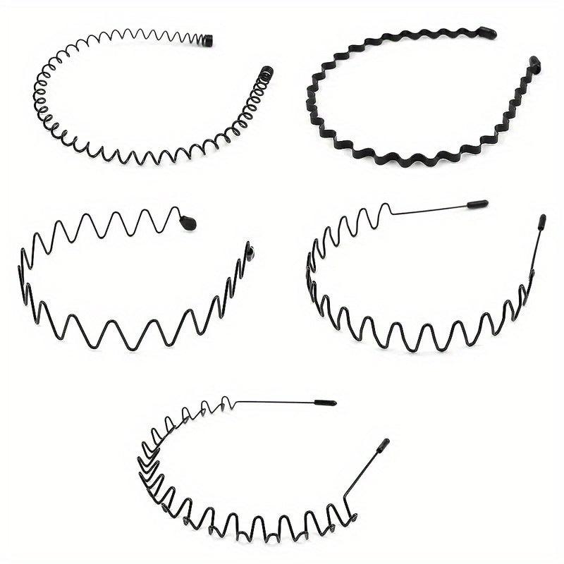 Wave Shape Headband Wavy Head Hoop for Women