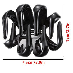 Octopus Spider Hair Claw Clip Strong Hold Grip Hair Jaw Clip For Thick Hair