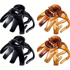 Octopus Spider Hair Claw Clip Strong Hold Grip Hair Jaw Clip For Thick Hair