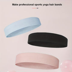 20 Colors Running Fitness Sports Hairband Sweatband Stretch Yoga Headband