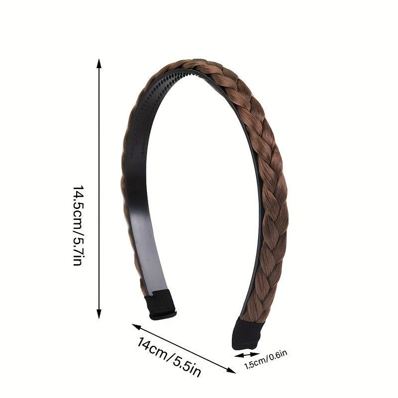 Fishbone Braid Headband Twist Braid Hair Band Bohemia Headdress