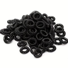 Spiral Hair Tie Style Hair Ring Elastic Ponytail Holder Hair Accessories
