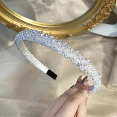 Crystal Hair Hoop Wide Brimmed Sweet Hair Accessories