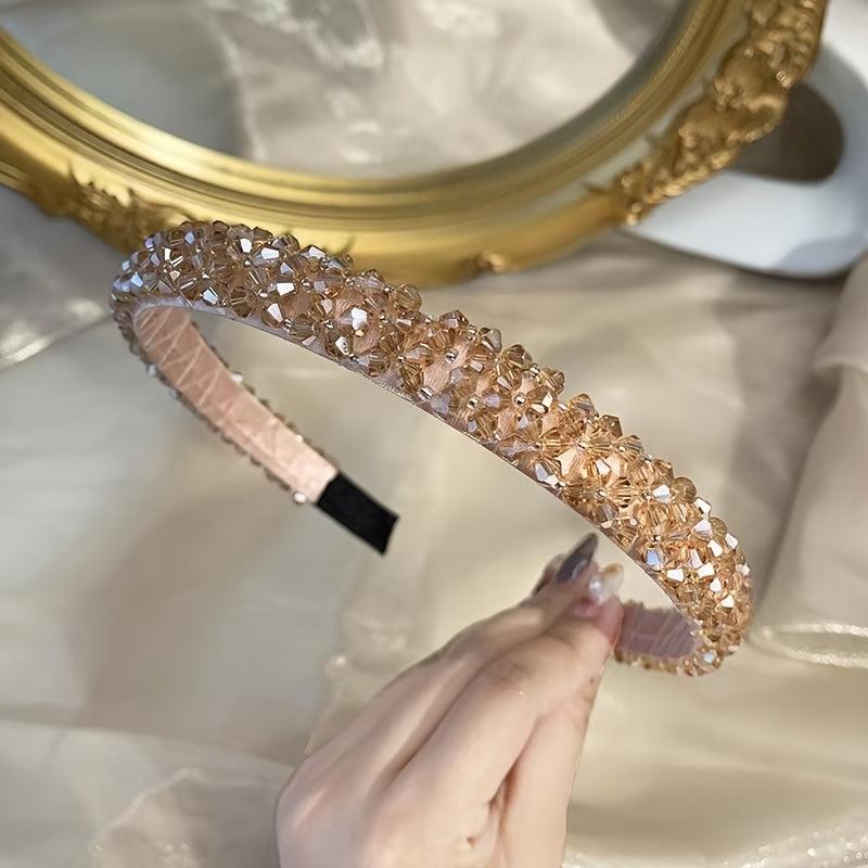 Crystal Hair Hoop Wide Brimmed Sweet Hair Accessories