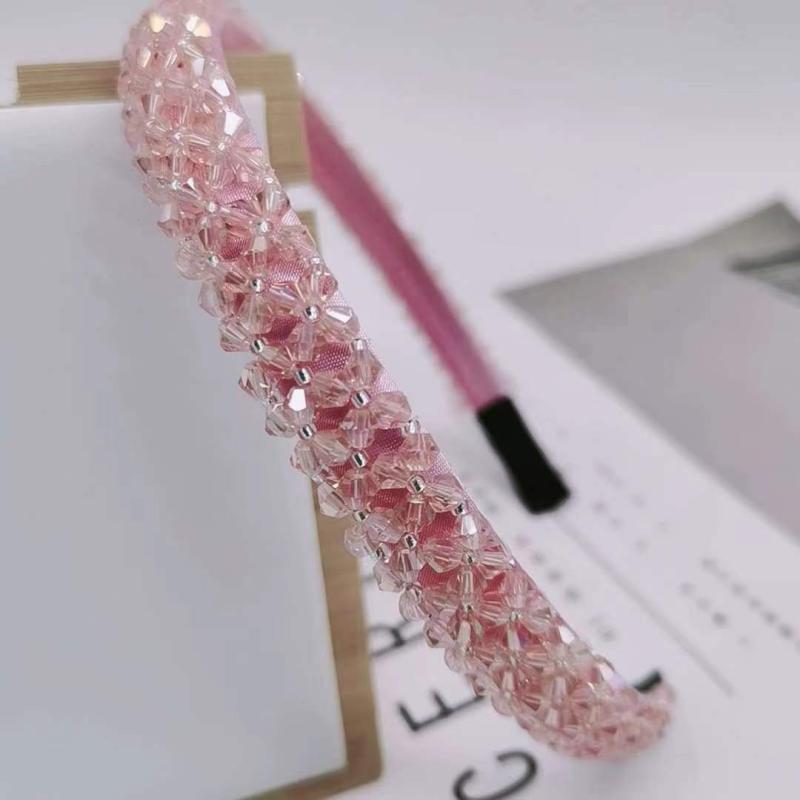 Crystal Hair Hoop Wide Brimmed Sweet Hair Accessories