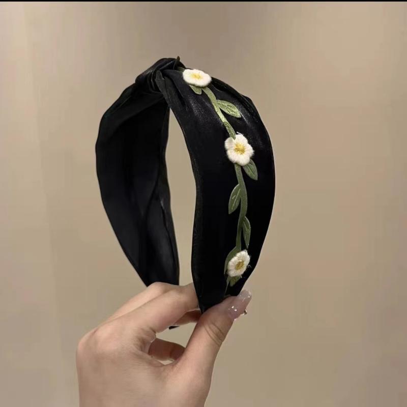 Wide Brimmed Hair Hoop Lily Flower Sweet Headband Hair Accessories