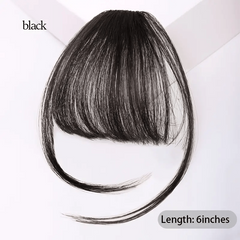 Synthetic Clip In Air Bangs Fringe Hair Extensions for Women Girls