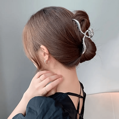 Metal Hair Claw Clips Non Slip Strong Hold Grip Hair Jaw Clip