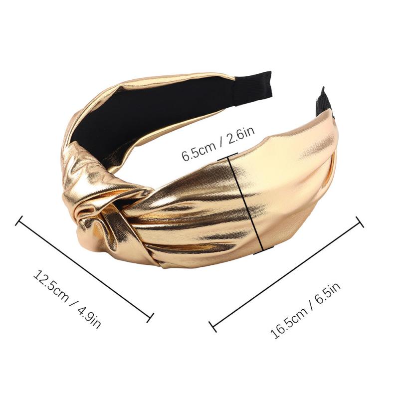 Cross Knotted Headband Wide Brimmed Head Hoop Hair Accessories