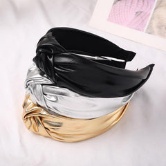 Cross Knotted Headband Wide Brimmed Head Hoop Hair Accessories