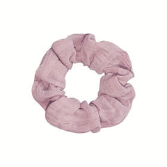 10 Pink Elastic Hair Ties All-match Hair Rope for Women Girls