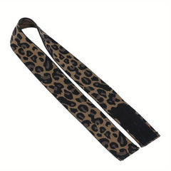 Leopard Headband Elastic Lace Band for Wig Closure Frontal