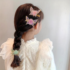 Sparkling Rhinestone Butterfly Hair Clip