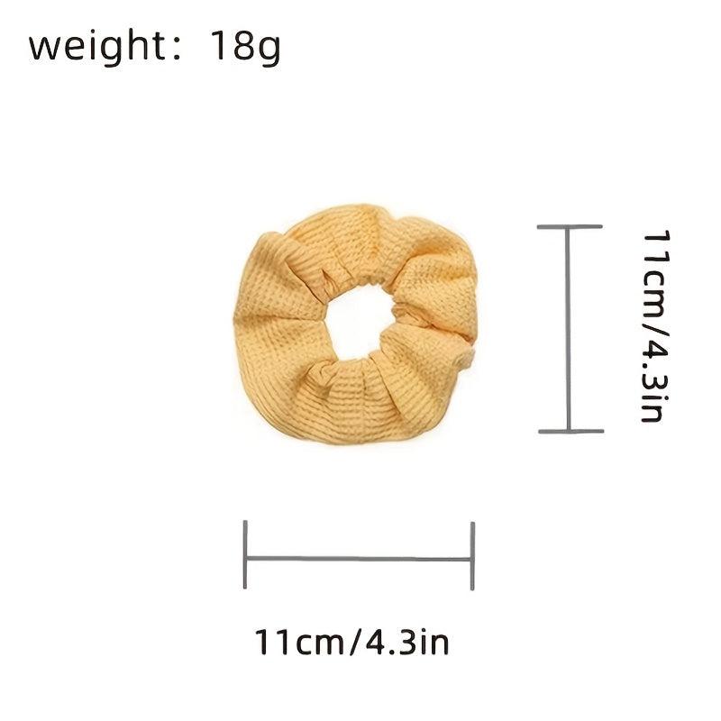 10pcs Floral Fabric Hair Scrunchies for Women Girls Sleep Soft