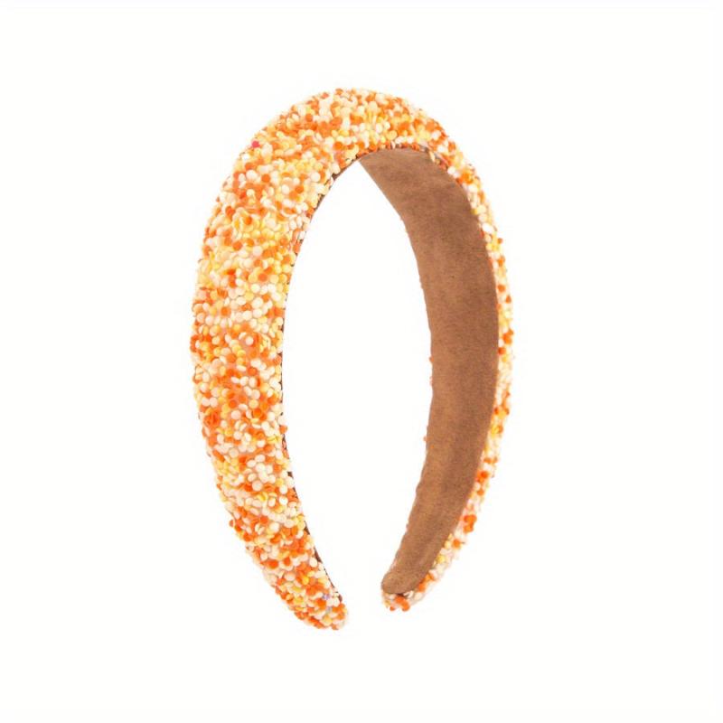 Colorful Beads Hairbands Wide Hair Band Girls Hair Accessories