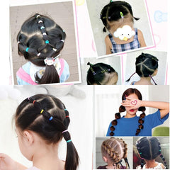 500pcs Girls Hair Accessories Elastic Hair Bands Headband Children Ponytail Hold