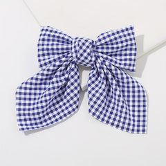 2pcs Bow Decor Hair Clip French Barrette Minimalist Headwear