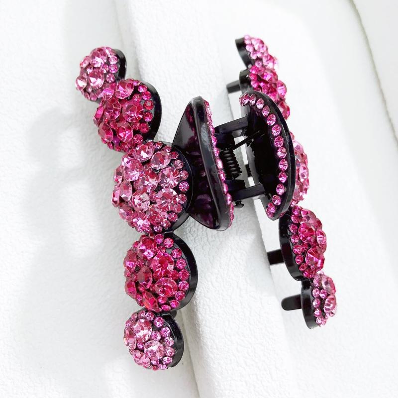 Crystal Hair Claw Vintage Shark Claw Jewelry Ponytail Holder