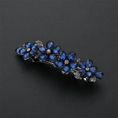 Rhinestone Hair Clips Barrette Floral Hair Accessories