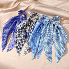 Devil's Eyes Print Hair Tie Elastic Scrunchie Ponytail Holder
