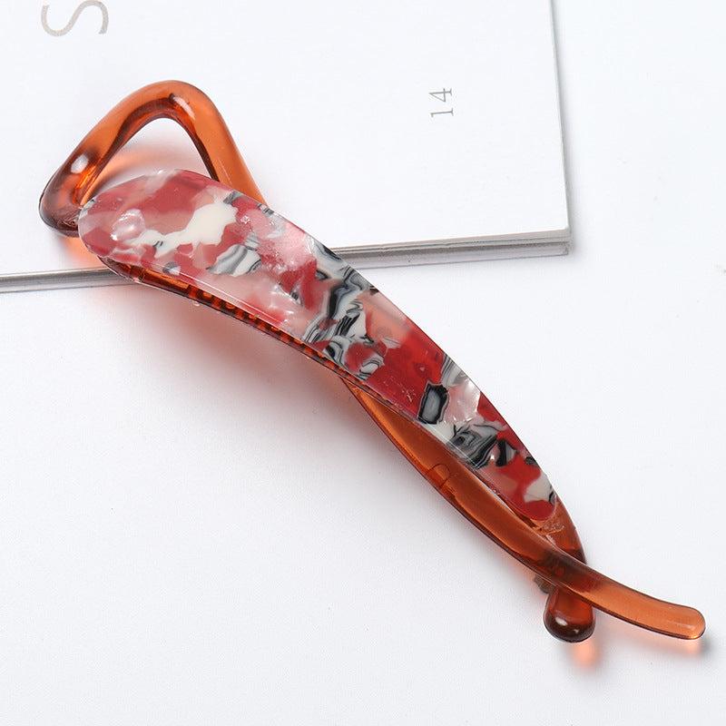 Vintage Amber Hair Clip Side Clip Bangs Clip Hair Accessories For Women