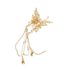 Ladies Butterfly Tassel Hair Clip Metal Small Hair Clip Banquet