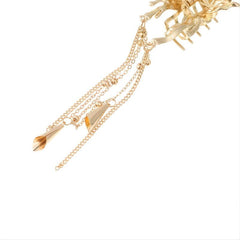 Ladies Butterfly Tassel Hair Clip Metal Small Hair Clip Banquet