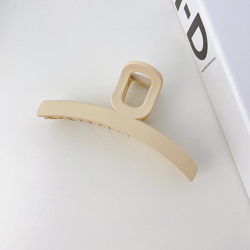 Matte Minimalist Hair Claw Clips for Thick Hair Strong Hold Jaw Hair Clamp