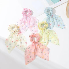 Butterfly Hair Scarf Scrunchie Soft Scrunchie for Women Girls
