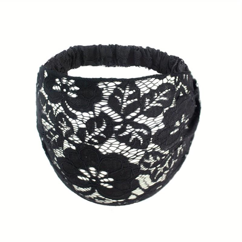 Wide Brim Lace Headband Hair Scarf Sweet Headwear Hair Accessories