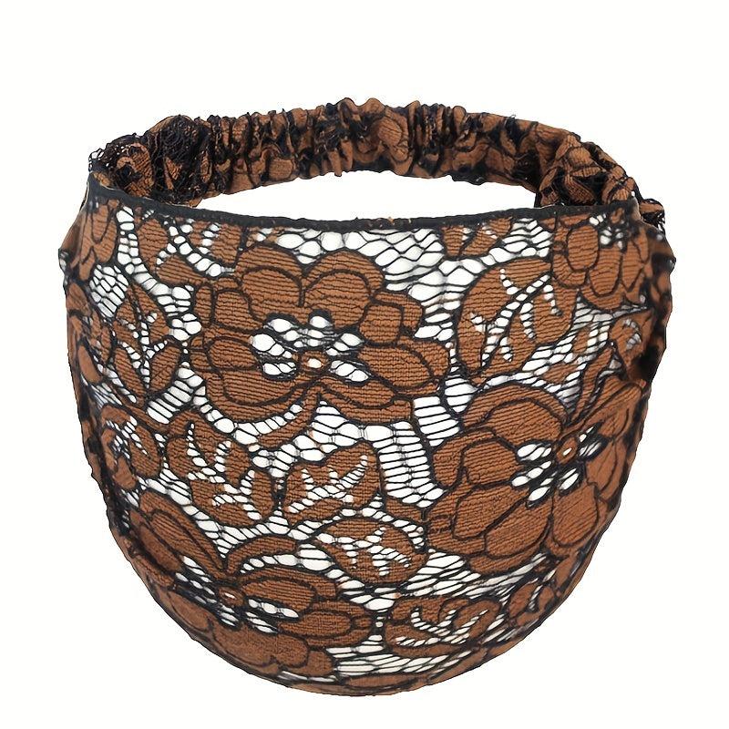 Wide Brim Lace Headband Hair Scarf Sweet Headwear Hair Accessories