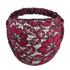 Wide Brim Lace Headband Hair Scarf Sweet Headwear Hair Accessories